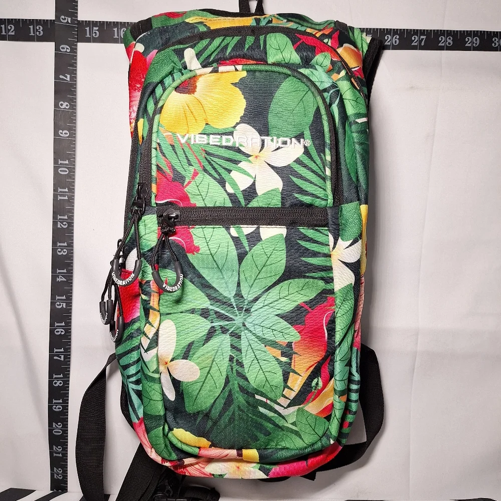 Vibedration Hydration Backpack w/o bladder - Tropical - Used